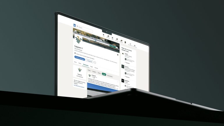 Cajugram - Mockup Gestão de Mídia